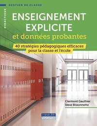 ENSEIGNEMENT EXPLICITE ET DONNES PROBANTES