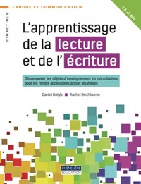 APPRENTISSAGE DE LA LECTURE ET DE L'ÉCRITURE