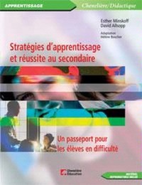 STRATEGIES D'APPRENTISSAGE ET DE REUSSITE AU SECONDAIRE