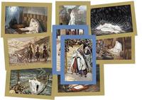 Images saintes - évangiles par lot de 10
