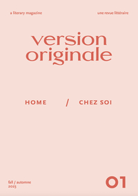 REVUE VERSION ORIGINALE - T01 - REVUE VERSION ORIGINALE - REVUE LITTERAIRE / LITERARY MAGAZINE