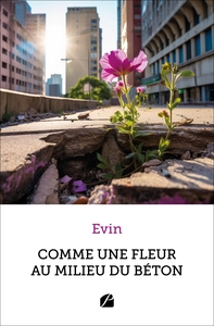 COMME UNE FLEUR AU MILIEU DU BETON