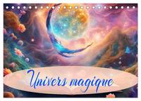 Univers magique (Calendrier de bureau 2027 DIN A5 vertical), CALVENDO calendrier mensuel
