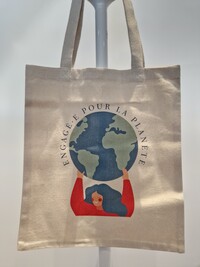 Tote bag - Engagé·e pour la planète