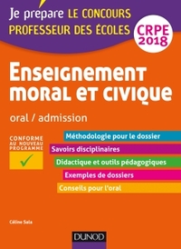 Enseignement moral et civique - Professeur des écoles - Oral, admission - CRPE 2018