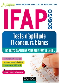 IFAP 2019/20 Tests d'aptitude - 11 concours blancs