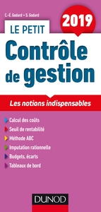LE PETIT CONTROLE DE GESTION 2019 - LES NOTIONS INDISPENSABLES