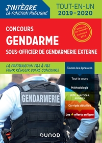 Concours Gendarme sous-officier de gendarmerie externe - Tout-en-un