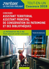 Concours Assistant territorial de conservation du patrimoine et des bibliothèques - Concours 2019