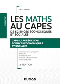 Les maths au CAPES de sciences économiques et sociales - 2e éd.