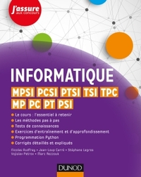 INFORMATIQUE - MPSI, PCSI, PTSI, TSI, TPC, MP, PC, PT, PSI