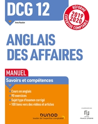 DCG 12 ANGLAIS DES AFFAIRES - MANUEL - REFORME 2019-2020 - REFORME EXPERTISE COMPTABLE