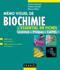 Mémo visuel de biochimie - L'essentiel en fiches et en couleurs