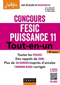 Concours FESIC Puissance 11 - 2e éd. - Tout-en-un