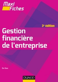 Maxi fiches - Gestion financière de l'entreprise - 3e édition