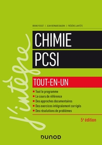 Chimie tout-en-un PCSI - 5e éd.