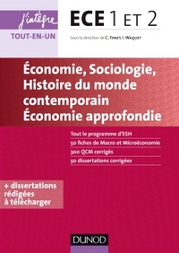 ECE 1 ET 2 - Economie, Sociologie, Histoire du monde contemporain, Economie approfondie