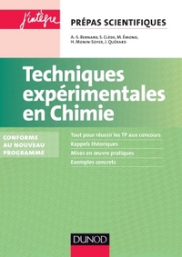 Techniques expérimentales en Chimie - 2e éd. - Conforme au nouveau programme