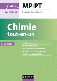 Chimie tout-en-un MP-PT - 4e éd