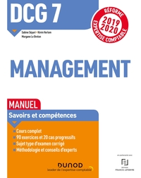 DCG 7 MANAGEMENT  - MANUEL - REFORME 2019-2020 - REFORME EXPERTISE COMPTABLE 2019-2020