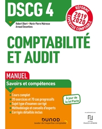 DSCG 4 Comptabilité et audit - Manuel - Réforme 2019-2020