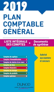 PLAN COMPTABLE GENERAL 2019 - 23E ED. - PLAN DE COMPTES & DOCUMENTS DE SYNTHESE - PLAN DE COMPTES &