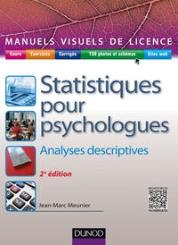 Manuel visuel de statistiques pour psychologues - 2ed - Analyses descriptives