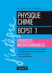 Physique-Chimie BCPST 1 - Exercices incontournables