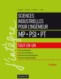 Sciences industrielles pour l'ingénieur MP - PSI - PT - 3e éd. - Tout-en-un