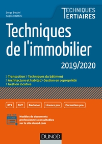 TECHNIQUES DE L'IMMOBILIER 2019/2020