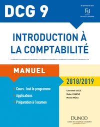 DCG 9 - Introduction à la comptabilité 2018/2019 - Manuel