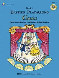 BASTIEN PLAY-ALONG CLASSICS VOL. 1 -  RECUEIL + CD