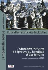 Revue NR-ESI n° 83. L'éducation inclusive à l'épreuve du handicap et des terrains : autisme, maternelle et participation parentale