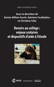 Devoirs au collège : enjeux scolaires et dispositifs d'aide à l'étude