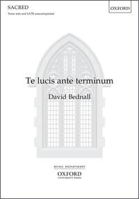 TE LUCIS CHANT