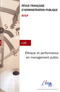 Ethique et performance en management public