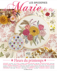 FLEURS DE PRINTEMPS - LES BRODERIES DE MARIE  N  14