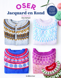 Le jacquard en rond, pas à pas