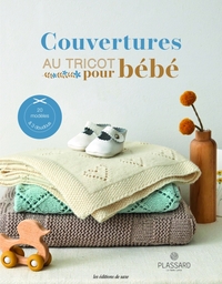 Couvertures au tricot pour bébé