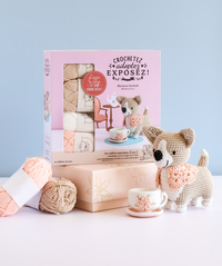 Crochetez, adoptez, exposez ! Coffret Lizzy le corgi au crochet