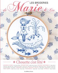 LES BRODERIES DE MARIE & CIE - CHOUETTE C'EST L'ETE