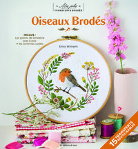 Mes jolis transferts brodés : Oiseaux brodés