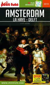 AMSTERDAM LA HAYE - DELFT 2019 PETIT FUTE + OFFRE NUM + PLAN