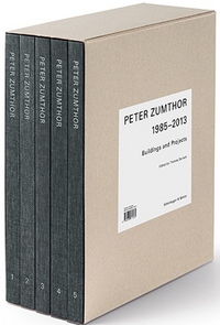 PETER ZUMTHOR BUILDINGS AND PROJECTS 1985-2013 (COFFRET 5 VOL) /ANGLAIS