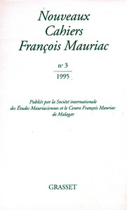 NOUVEAUX CAHIERS FRANCOIS MAURIAC N 03