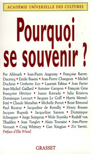 POURQUOI SE SOUVENIR