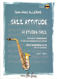 JAZZ ATTITUDE VOL.2 + CD --- SAXOPHONE ALTO