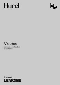 VOLUTES --- CONDUCTEUR - CONCERTO POUR HAUTBOIS ET ORCHESTRE - EDITION BILINGUE