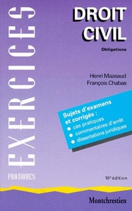 Obligations. Droit civil - 10éme édition