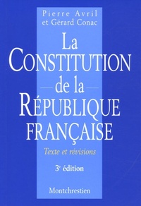 la constitution de la république française - 3ème édition